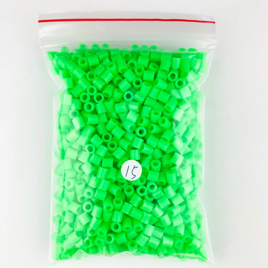 1000pcs/pack 5mm Hama Beads Puzzle Education Toys Juguetes 3D Puzzles Jigsaw Puzzle 48 Colors Perler Beads Fuse Beads For Kids