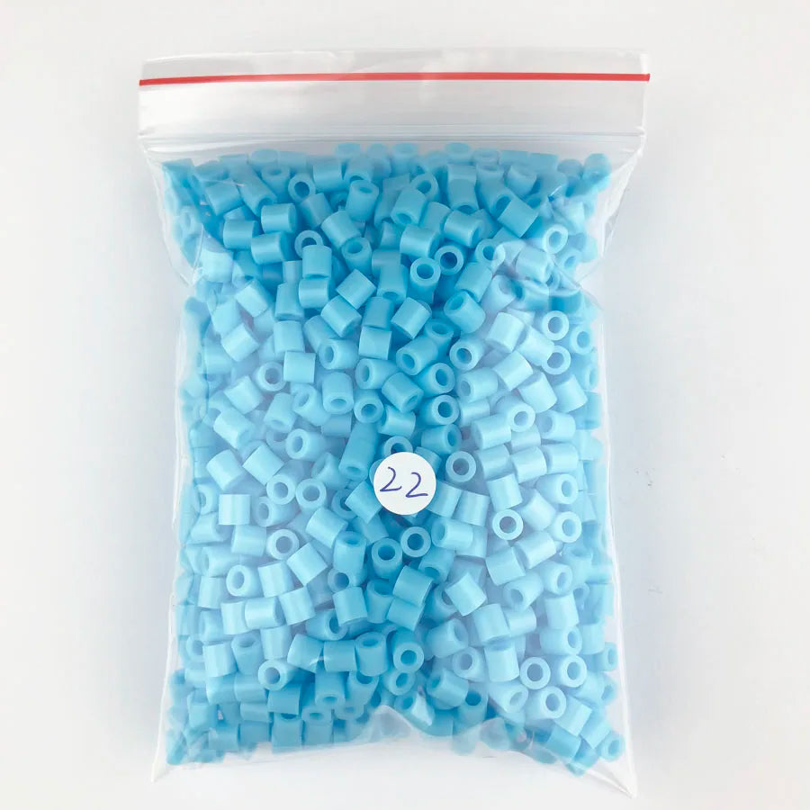 1000pcs/pack 5mm Hama Beads Puzzle Education Toys Juguetes 3D Puzzles Jigsaw Puzzle 48 Colors Perler Beads Fuse Beads For Kids