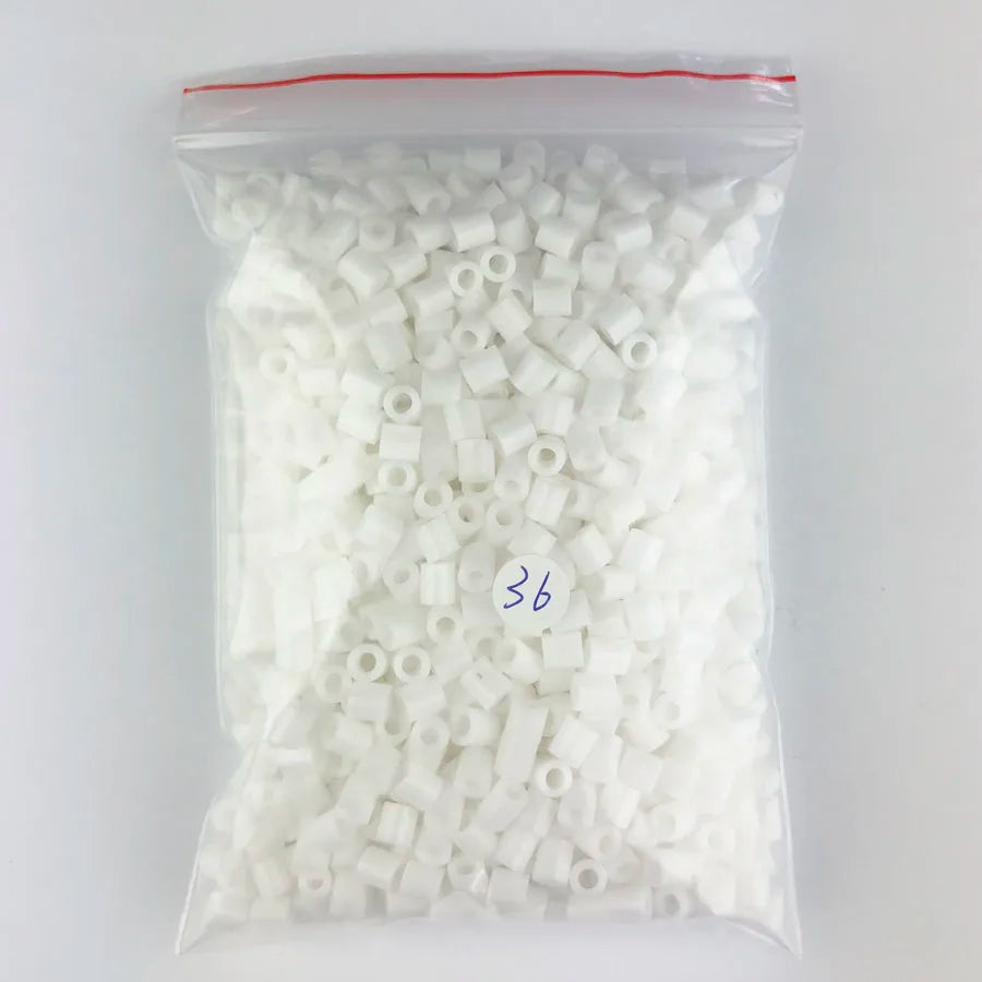 1000pcs/pack 5mm Hama Beads Puzzle Education Toys Juguetes 3D Puzzles Jigsaw Puzzle 48 Colors Perler Beads Fuse Beads For Kids