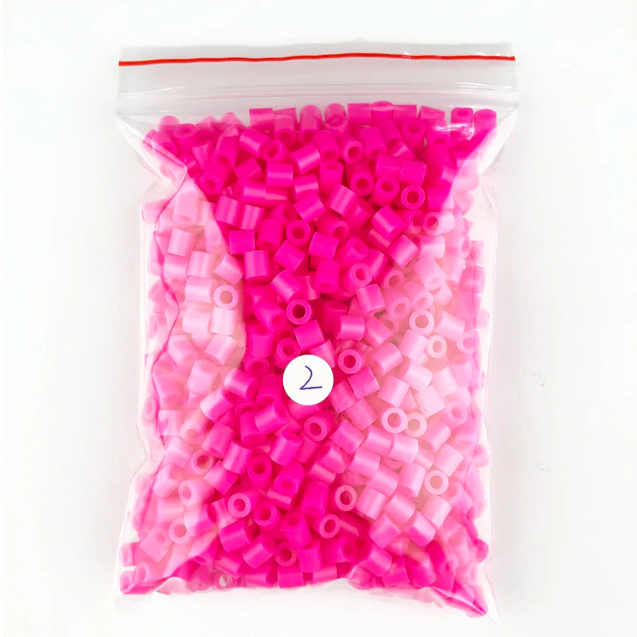 1000pcs/pack 5mm Hama Beads Puzzle Education Toys Juguetes 3D Puzzles Jigsaw Puzzle 48 Colors Perler Beads Fuse Beads For Kids