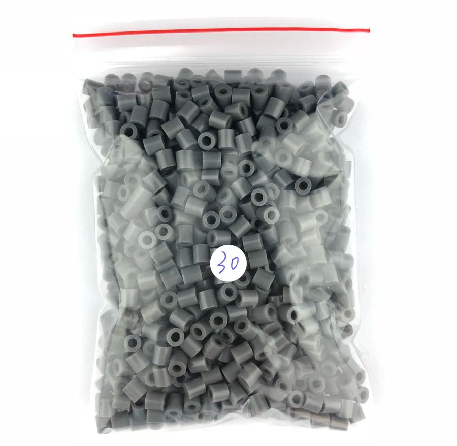 1000pcs/pack 5mm Hama Beads Puzzle Education Toys Juguetes 3D Puzzles Jigsaw Puzzle 48 Colors Perler Beads Fuse Beads For Kids