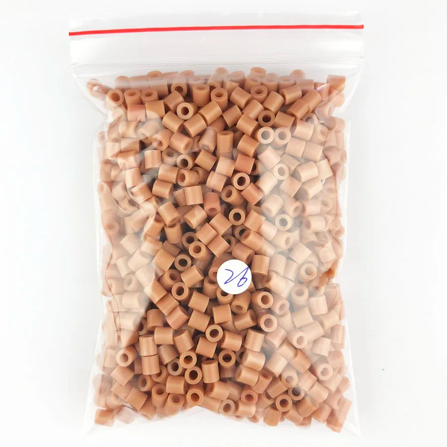 1000pcs/pack 5mm Hama Beads Puzzle Education Toys Juguetes 3D Puzzles Jigsaw Puzzle 48 Colors Perler Beads Fuse Beads For Kids